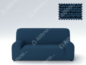 Ελαστικά Καλύμματα Προσαρμογής Σχήματος Καναπέ Bielastic Alaska-Μπλε-Διθέσιος -10+ Χρώματα Διαθέσιμα-Καλύμματα Σαλονιού