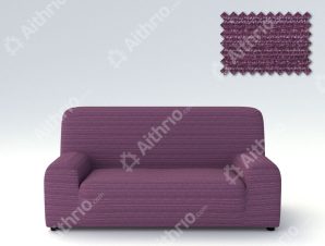 Ελαστικά καλύμματα καναπέ Ibiza-Πολυθρόνα-Μωβ -10+ Χρώματα Διαθέσιμα-Καλύμματα Σαλονιού