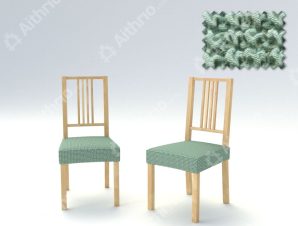 Σετ (2 Τμχ) Ελαστικά Καλύμματα-Καπάκια Καρέκλας Super Stretch Milos – C/23 Μέντα