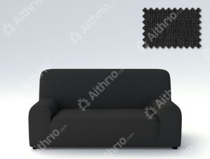 Ελαστικά καλύμματα καναπέ Peru-Διθέσιος-Μαύρο -10+ Χρώματα Διαθέσιμα-Καλύμματα Σαλονιού