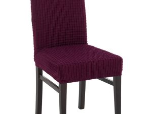 Σετ (2 Τμχ) Ελαστικά Καλύμματα Καρέκλας Με Πλάτη Bielastic Canada – C/9 Μωβ