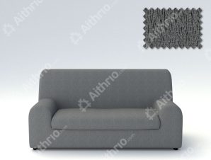Ελαστικά καλύμματα καναπέ Ξεχωριστό Μαξιλάρι Valencia-Πολυθρόνα-Γκρι -10+ Χρώματα Διαθέσιμα-Καλύμματα Σαλονιού